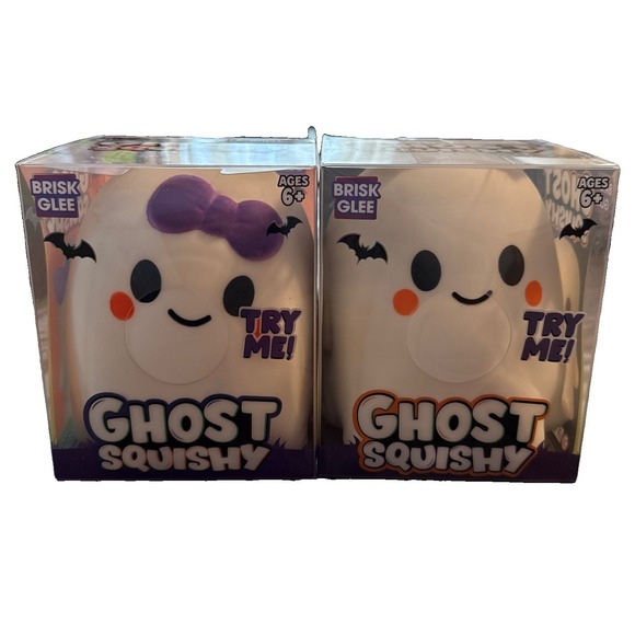 brisk glee Other - Ghost Squishy New In Box Set of 2 (Boy & Girl) by brisk glee